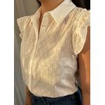 Camisa Nanda Algodão - Off White