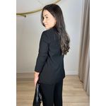 Blazer Marcela Viscose - Preto