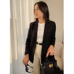 Blazer Marcela Viscose - Preto