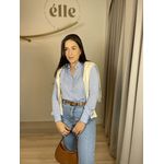 Camisa Oversized Belinda - Azul
