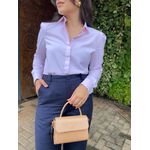 Camisa com Abotoadura Elise - Rosa