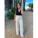 Calça Bicolor - Creme Vanilla