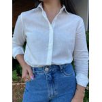 Camisa Linho Maya - Off White
