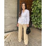 Camisa Giovana Algodão - Branco