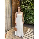 Vestido Filipa Viscolinho - Off White