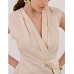 Blusa Gisele Viscose - Creme