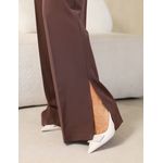 Calça Pantalona Alfaiataria - Marrom