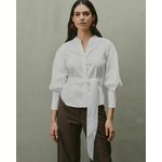 Camisa C Faixa Cristhie - Off White