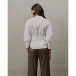 Camisa C Faixa Cristhie - Off White