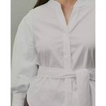 Camisa C Faixa Cristhie - Off White