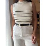 Regata Tricot Lara - Off White Listrado