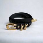 Cinto Anna Couro Legitimo - Preto