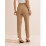 Calça Reta Vinco Alfaiataria - Bege - .