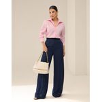 Camisa Tricoline Algodão Poliamida - Rosa
