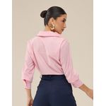 Camisa Tricoline Algodão Poliamida - Rosa