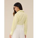 Camisa Tricoline Algodão Poliamida - Amarelo - .