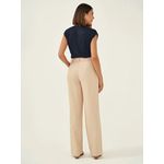Blusa Torção No Decote Vany - Azul Marinho