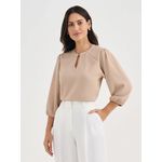 Blusa Crepe Andressa - Mocha