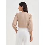 Blusa Crepe Andressa - Mocha