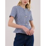 Casaqueto Juliana Tweed - Azul