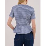 Casaqueto Juliana Tweed - Azul