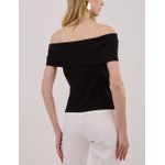 Blusa Greice Alfaiataria - Preto