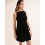 Vestido Mini Alfaiataria Alcinha - Preto