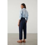 Calça Linho Bella - Azul Marinho