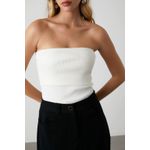 Blusa sem Alça Sarah - Off White
