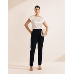 Calça Maria Sarja Poliamida - Azul Marinho