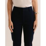 Calça Maria Sarja Poliamida - Azul Marinho