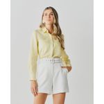 Camisa Linho Marcela - Amarelo