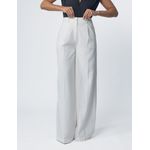 Calça Reta Risca De Giz Off White