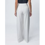Calça Reta Risca De Giz Off White