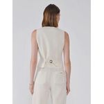 Colete Yanka Linho - Off White