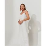 Vestido Bordado Susie - Off White