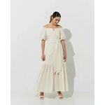 Vestido Laise Helena - Creme