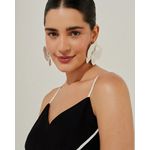 Vestido Rafaelly - Preto Bicolor
