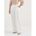 Calça Wide Leg Viviana - Off White