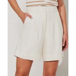 Short Linho Inês - Off White