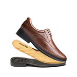 Sapato Social Masculino DUO COMFORT Francajel Mouro