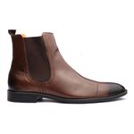 Bota Masculina Prado Francajel Cafe em Couro