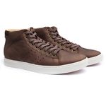 Boot Cano Alto Masculino X-Traball Francajel Conhaque em couro 