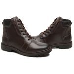 Bota Casual Gogowear 100% Couro ref Astuto Café