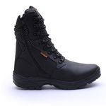 Bota Coturno Militar Gogowear 100% Couro ref Attack Preto