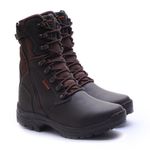 Bota Coturno Militar Gogowear 100% Couro ref Attack Tabaco