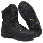 Bota EPI CA Tática Militar Gogowear 100% Couro ref Bope cor Preta