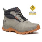 Bota Segurança Adventure EPI CA Gogowear 100% Couro ref X-Terra cor Nob Concreto