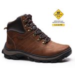 Bota Segurança Adventure EPI CA Gogowear 100% Couro ref Colt cor Cravo