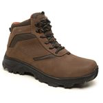 Bota Coturno Segurança EPI CA Gogowear 100% Couro ref Brita Cravo 